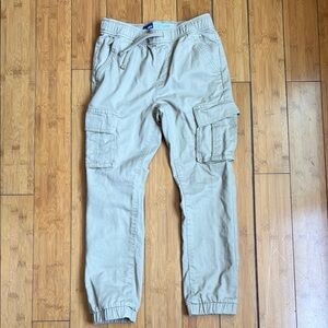 NWOT Boys Twill Cargo Jogger Pants - L (10-12)